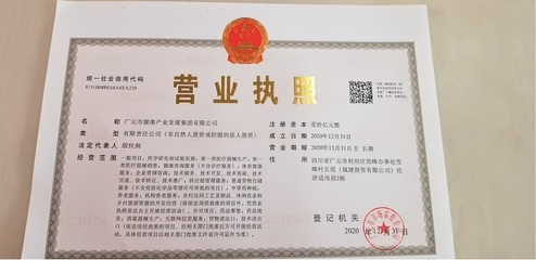 廣元市健康產業發展集團注冊成立 推動區域健康產業邁向新階段